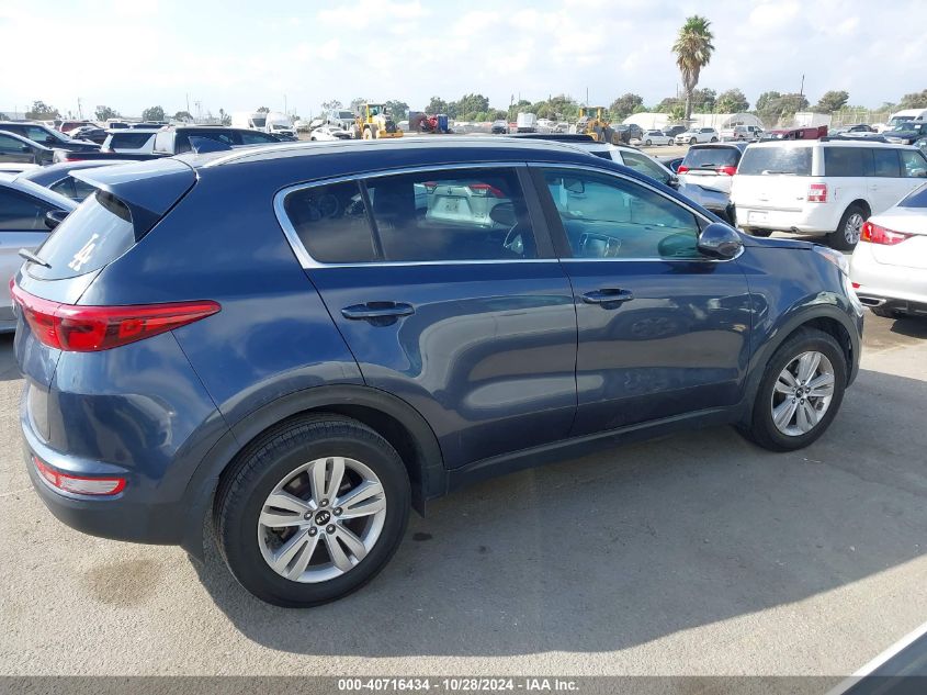 2017 Kia Sportage Lx VIN: KNDPM3AC1H7283718 Lot: 40716434