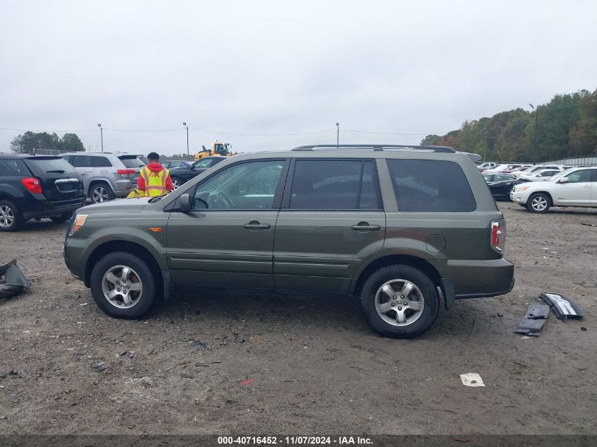 2006 Honda Pilot Ex VIN: 5FNYF28496B020004 Lot: 40716452