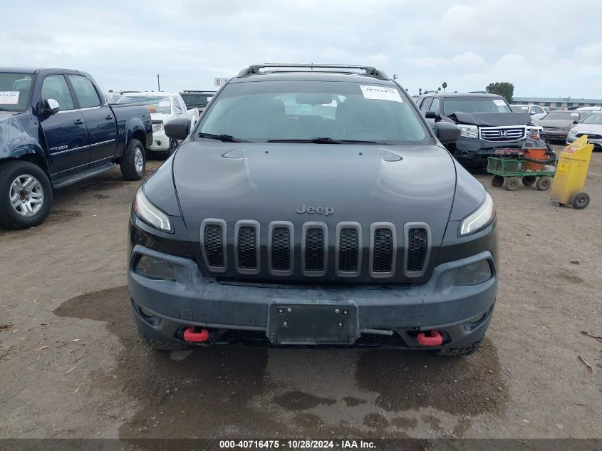 2014 Jeep Cherokee Trailhawk VIN: 1C4PJMBS2EW145577 Lot: 40716475