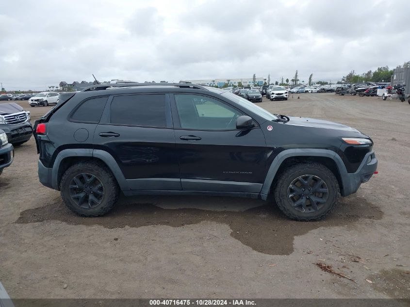 2014 Jeep Cherokee Trailhawk VIN: 1C4PJMBS2EW145577 Lot: 40716475