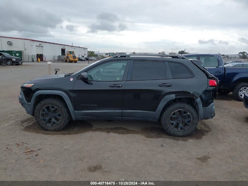 2014 Jeep Cherokee Trailhawk VIN: 1C4PJMBS2EW145577 Lot: 40716475