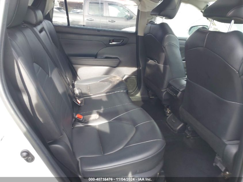 2022 Toyota Highlander Hybrid Xle VIN: 5TDHBRCH5N5543268 Lot: 40716476