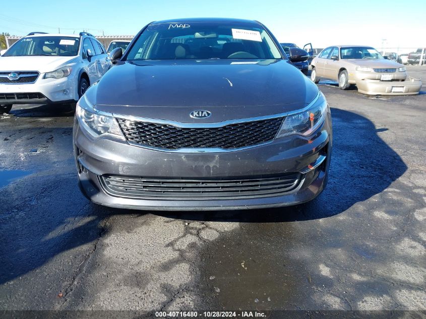 2017 Kia Optima Lx VIN: KNAGT4L3XH5157758 Lot: 40716480