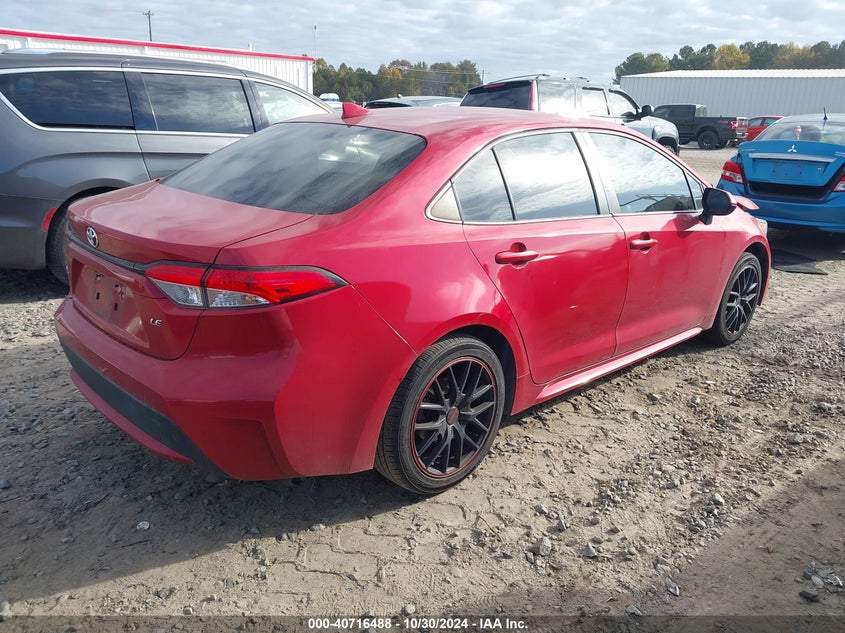 2020 TOYOTA COROLLA LE - JTDEPRAE0LJ038746