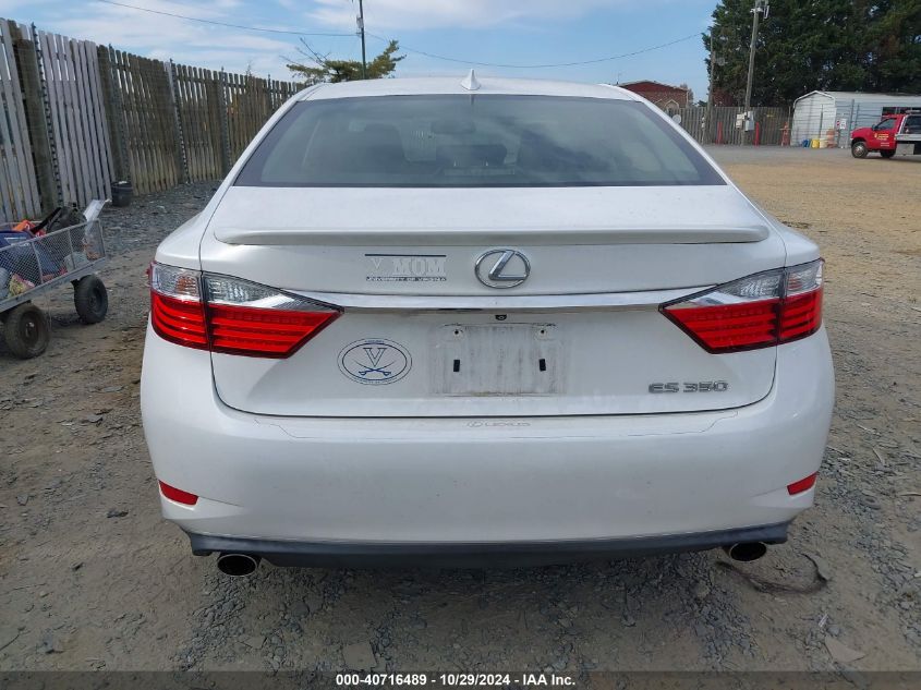 2015 Lexus Es 350 VIN: JTHBK1GG9F2155654 Lot: 40716489