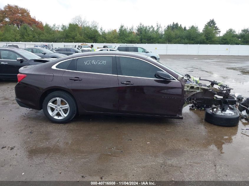 2020 Chevrolet Malibu Fwd Ls VIN: 1G1ZB5ST5LF128122 Lot: 40716508