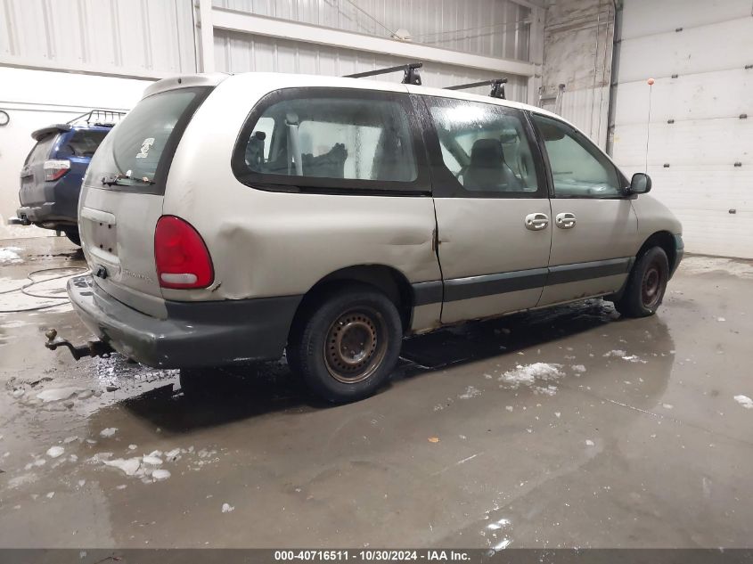 1999 Dodge Grand Caravan Se VIN: 1B4GP44G8XB578528 Lot: 40716511