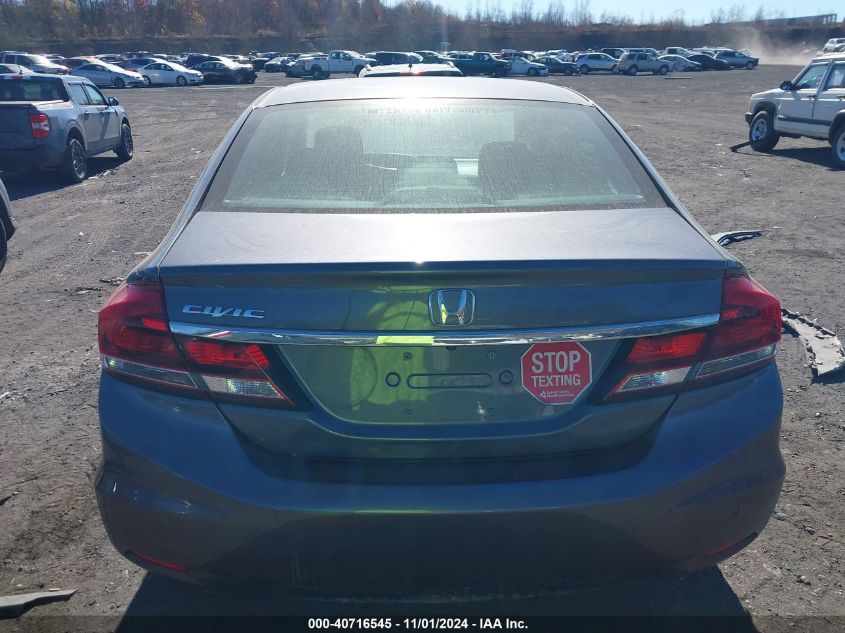 2015 Honda Civic Lx VIN: 19XFB2F57FE706577 Lot: 40716545