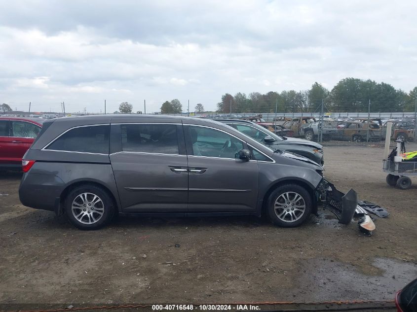 2011 Honda Odyssey Ex-L VIN: 5FNRL5H66BB024375 Lot: 40716548