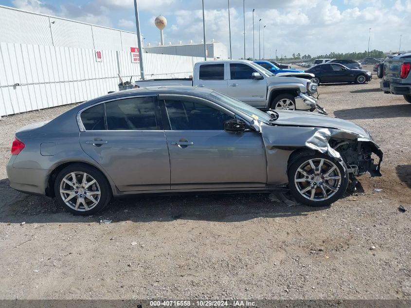 2010 Infiniti G37 Journey VIN: JN1CV6AP7AM403936 Lot: 40716558