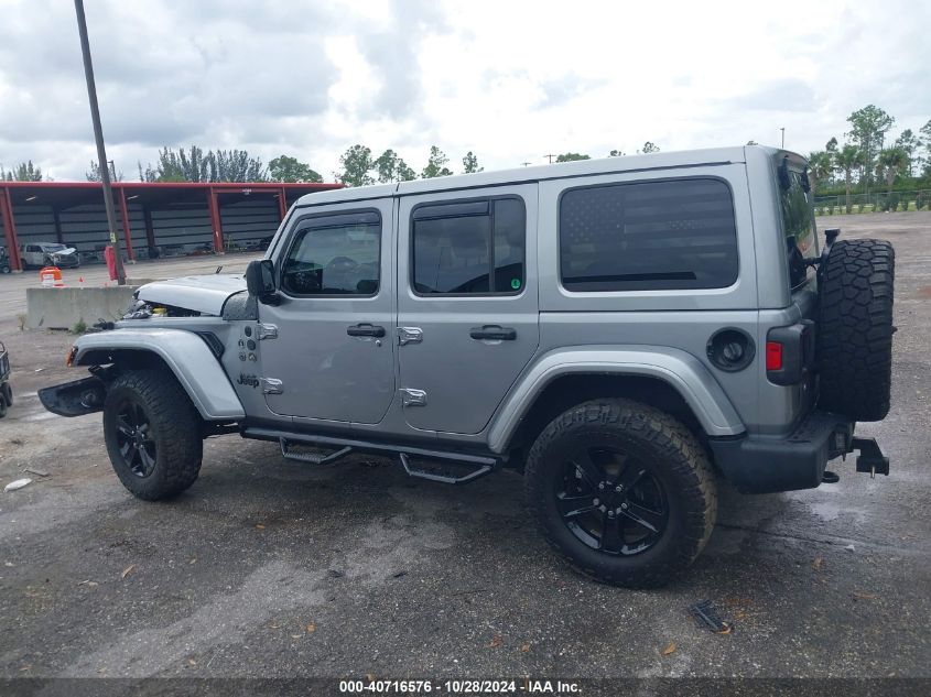 2020 Jeep Wrangler Unlimited Sport Altitude 4X4 VIN: 1C4HJXDG3LW250141 Lot: 40716576