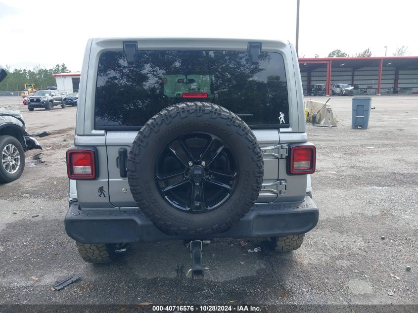 2020 Jeep Wrangler Unlimited Sport Altitude 4X4 VIN: 1C4HJXDG3LW250141 Lot: 40716576