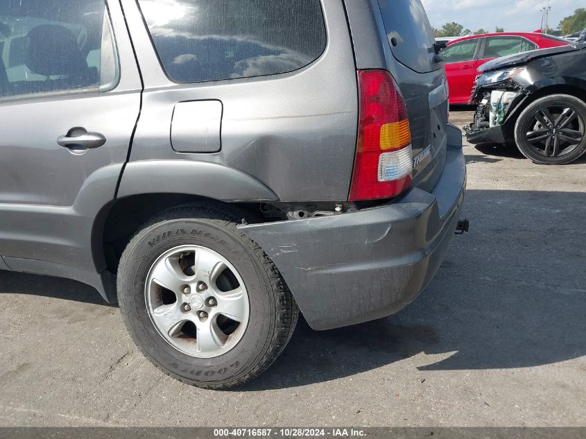 2004 Mazda Tribute Es V6 VIN: 4F2CZ96144KM12858 Lot: 40716587