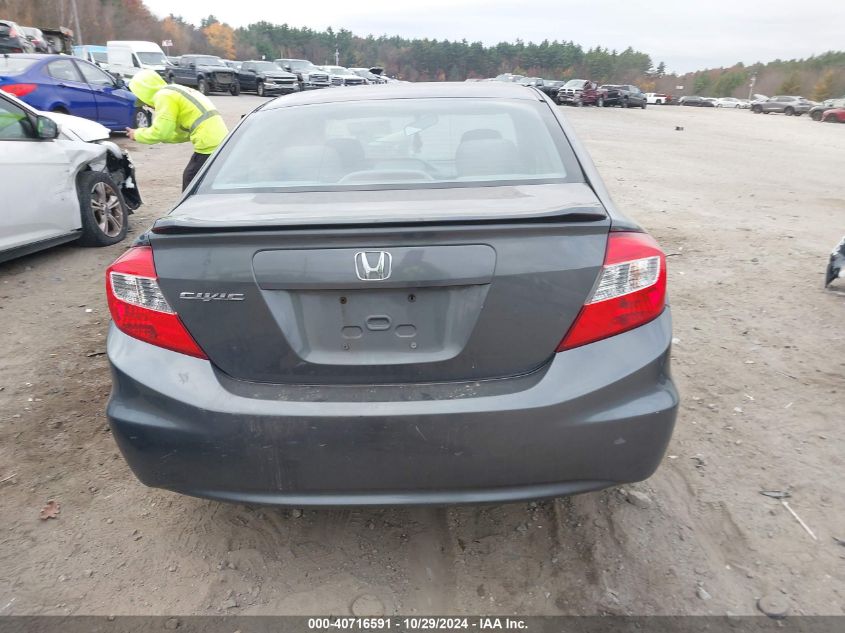 2012 Honda Civic Ex-L VIN: 2HGFB2F91CH596131 Lot: 40716591