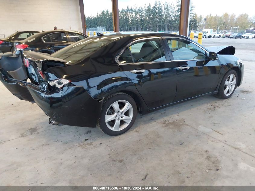 2010 Acura Tsx 2.4 VIN: JH4CU2F67AC011391 Lot: 40716596