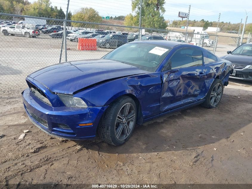 VIN 1ZVBP8AM5E5203087 2014 Ford Mustang, V6 no.2