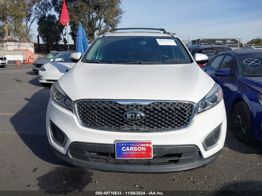 2016 KIA SORENTO LX/L - 5XYPG4A59GG109802