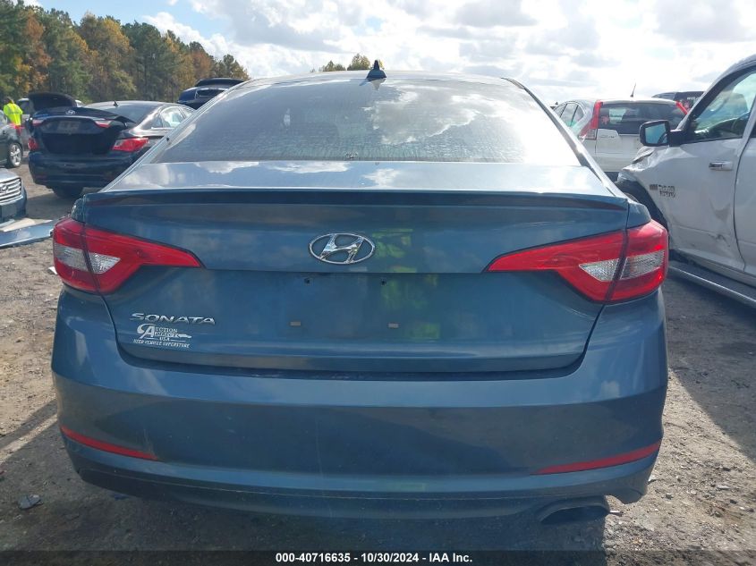 2016 Hyundai Sonata Se VIN: 5NPE24AF4GH319828 Lot: 40716635