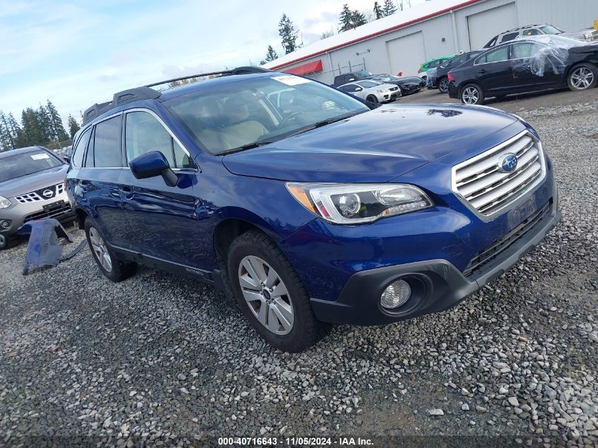 2015 Subaru Outback 2.5I Premium VIN: 4S4BSAEC8F3338356 Lot: 40716643