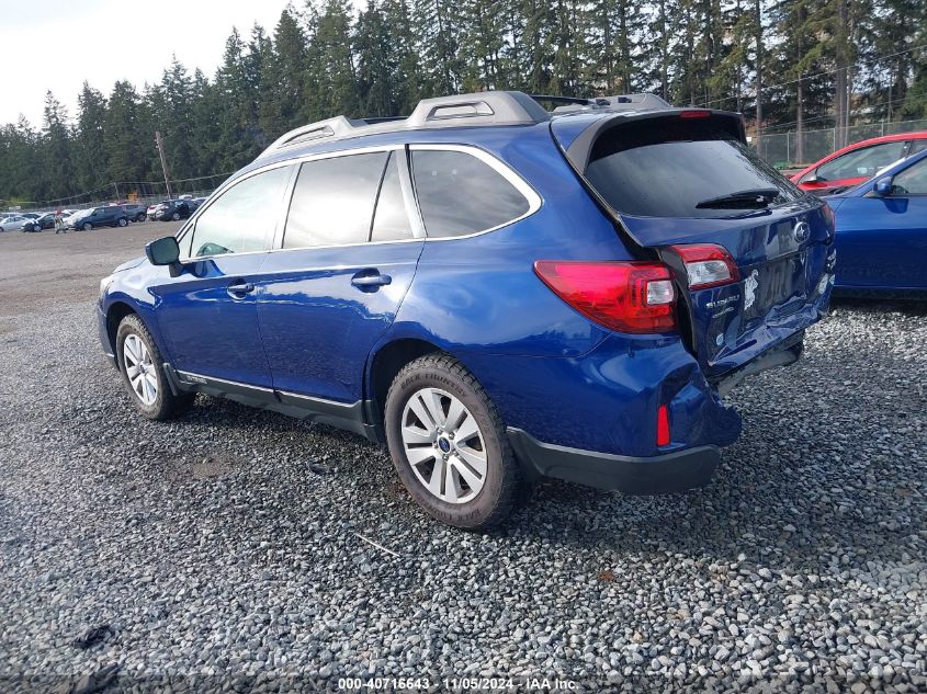 2015 Subaru Outback 2.5I Premium VIN: 4S4BSAEC8F3338356 Lot: 40716643