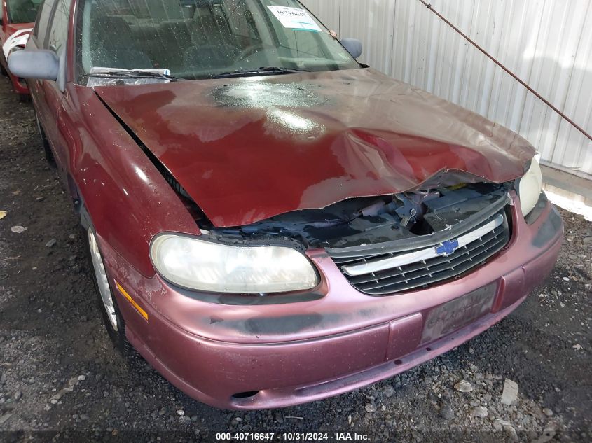 2001 Chevrolet Malibu VIN: 1G1ND52J416135535 Lot: 40716647