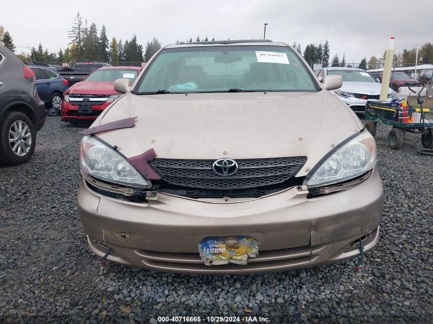 2003 Toyota Camry Xle V6 VIN: 4T1BF30K73U060182 Lot: 40716665