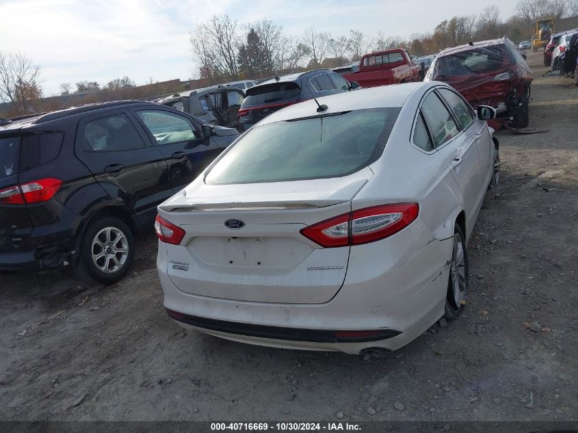 2016 Ford Fusion Energi Titanium VIN: 3FA6P0SU5GR164043 Lot: 40716669