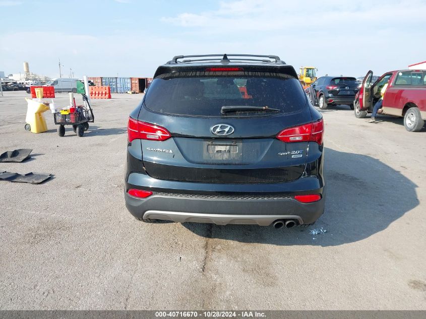 2015 Hyundai Santa Fe Sport 2.0L Turbo VIN: 5XYZUDLA4FG265823 Lot: 40716670