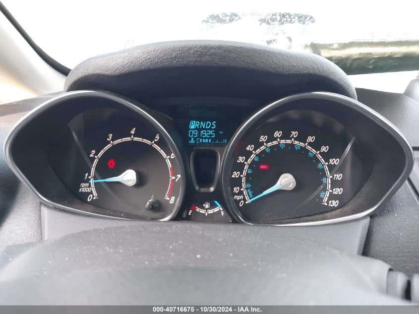 VIN 3FADP4EJ5KM109632 2019 FORD FIESTA SE