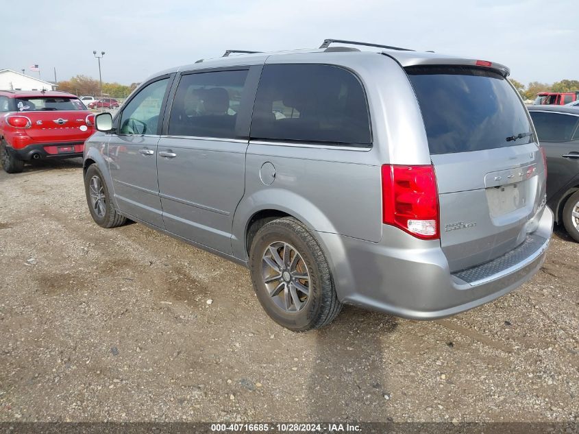 2017 Dodge Grand Caravan Sxt VIN: 2C4RDGCG3HR685707 Lot: 40716685