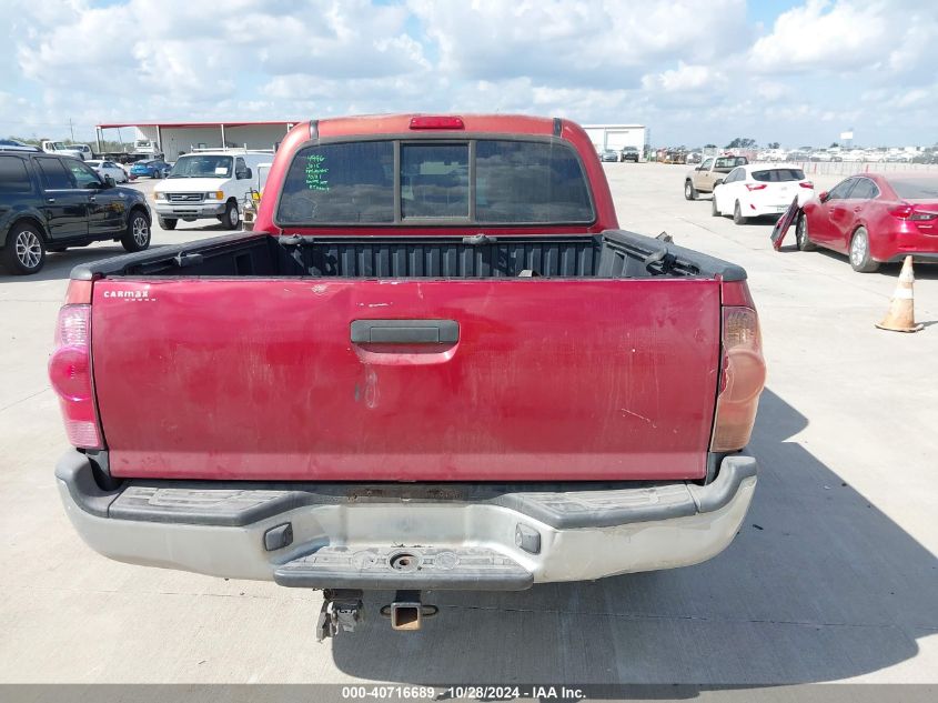 2008 Toyota Tacoma Base V6 VIN: 5TELU42N68Z539557 Lot: 40716689