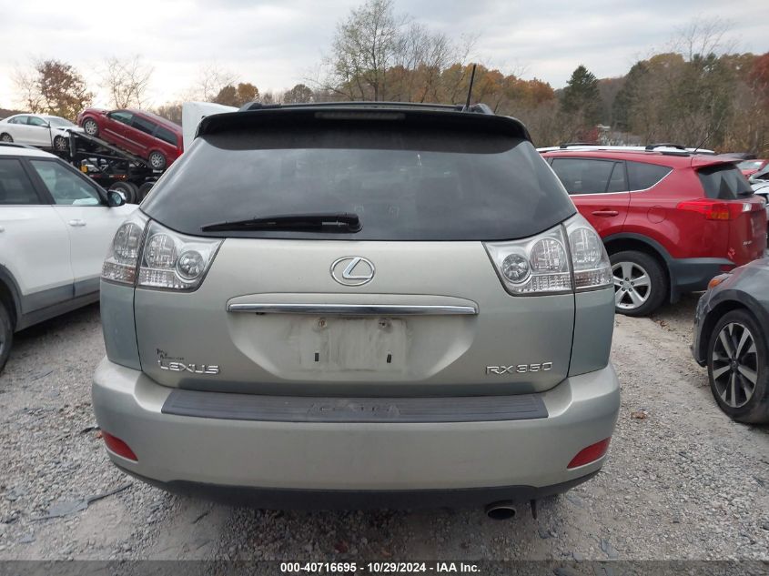 2009 Lexus Rx 350 VIN: 2T2HK31U69C124515 Lot: 40716695