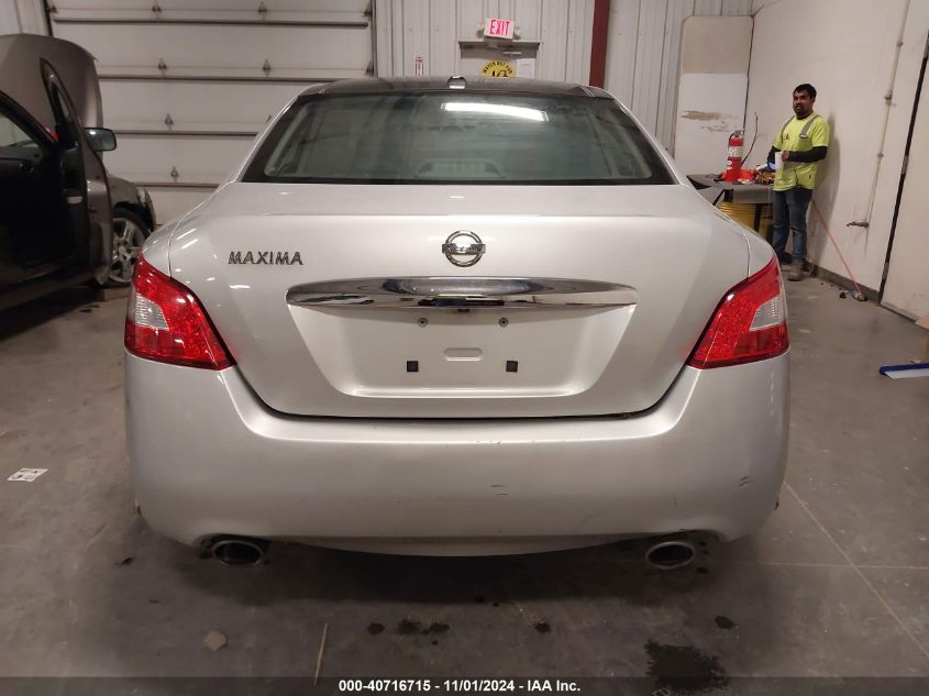 2011 Nissan Maxima 3.5 Sv VIN: 1N4AA5AP9BC865664 Lot: 40716715