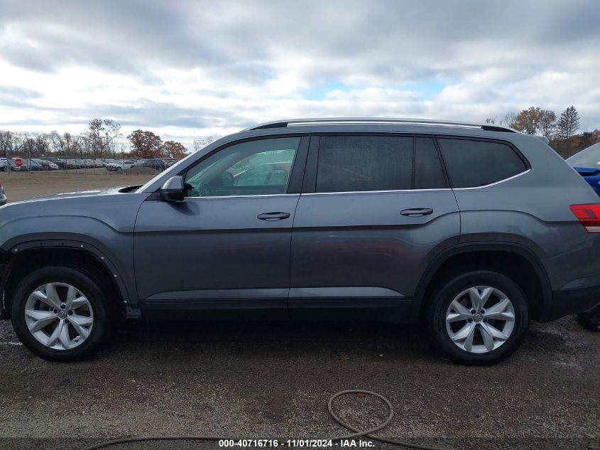 2018 Volkswagen Atlas 3.6L V6 Se/3.6L V6 Se W/Technology VIN: 1V2LR2CA6JC587225 Lot: 40716716