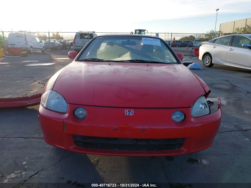 1995 Honda Civic Del Sol Si VIN: JHMEH6169SS007328 Lot: 40716723