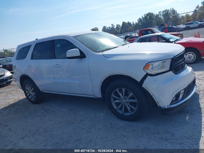 2018 Dodge Durango Special Service Awd VIN: 1C4RDJFG9JC330855 Lot: 40716724