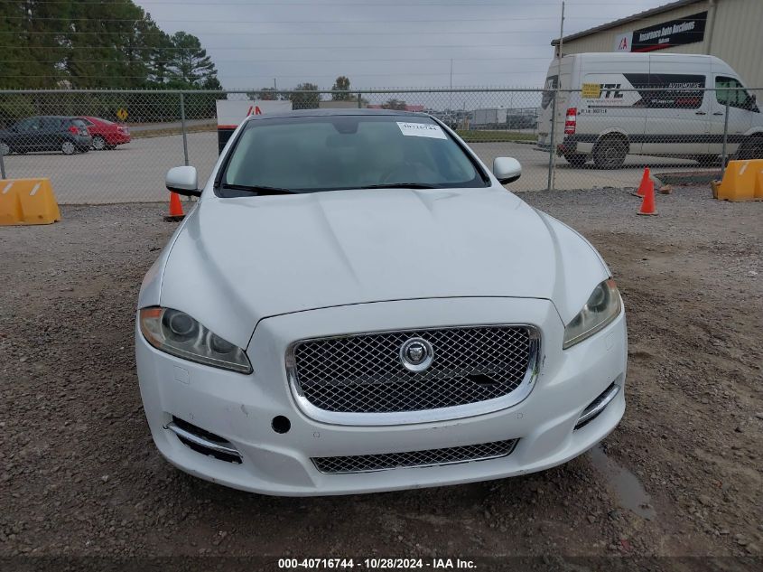 2011 Jaguar Xj Xjl VIN: SAJWA2GB0BLV06876 Lot: 40716744