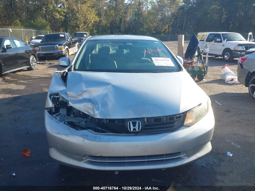 2012 Honda Civic Lx VIN: 2HGFB2F57CH562739 Lot: 40716764