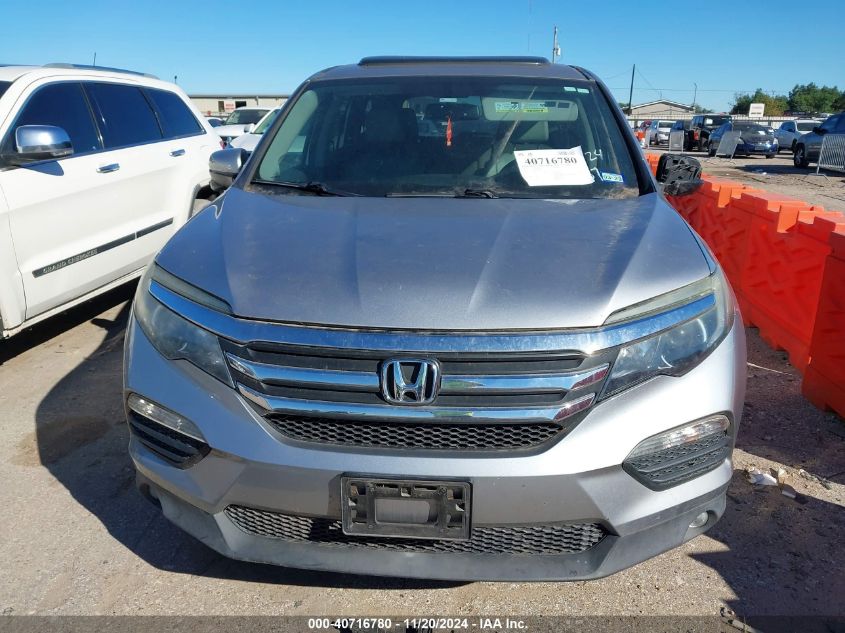 2016 Honda Pilot Ex-L VIN: 5FNYF5H5XGB026857 Lot: 40716780