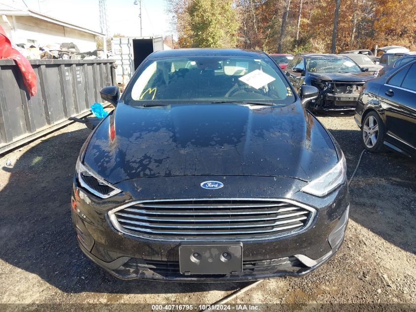 2020 Ford Fusion Hybrid Se VIN: 3FA6P0LUXLR102114 Lot: 40716795