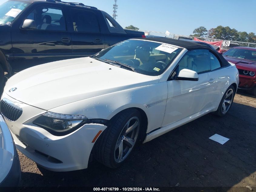 2010 BMW 650I VIN: WBAEB5C51AC225495 Lot: 40716799