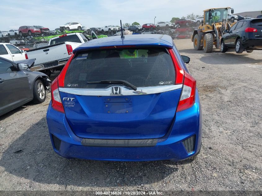 2015 Honda Fit Ex/Ex-L VIN: 3HGGK5H86FM721110 Lot: 40716826