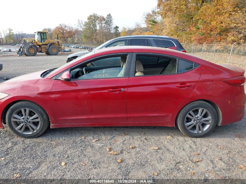 2017 Hyundai Elantra Se VIN: KMHD84LF7HU401403 Lot: 40716845