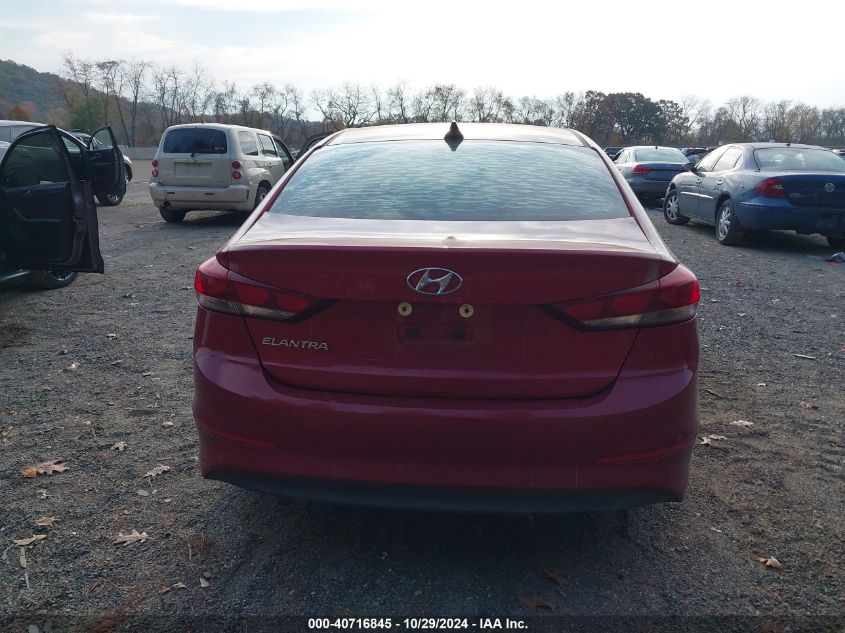 2017 Hyundai Elantra Se VIN: KMHD84LF7HU401403 Lot: 40716845