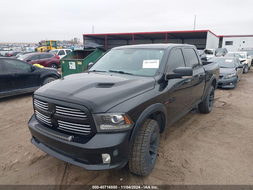 2017 Ram 1500 Sport VIN: 1C6RR7MT7HS525672 Lot: 40716850