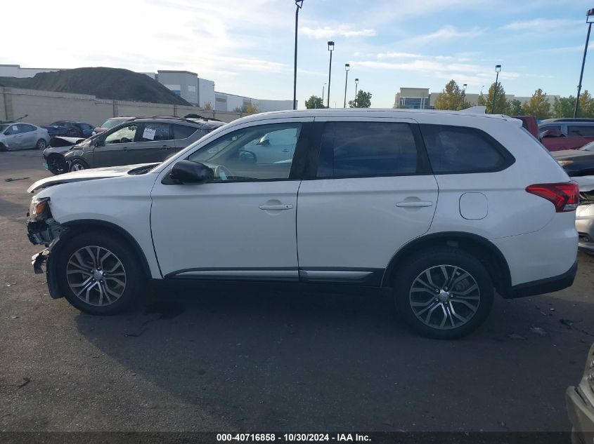 2017 Mitsubishi Outlander Es VIN: JA4AZ2A3XHZ063493 Lot: 40716858