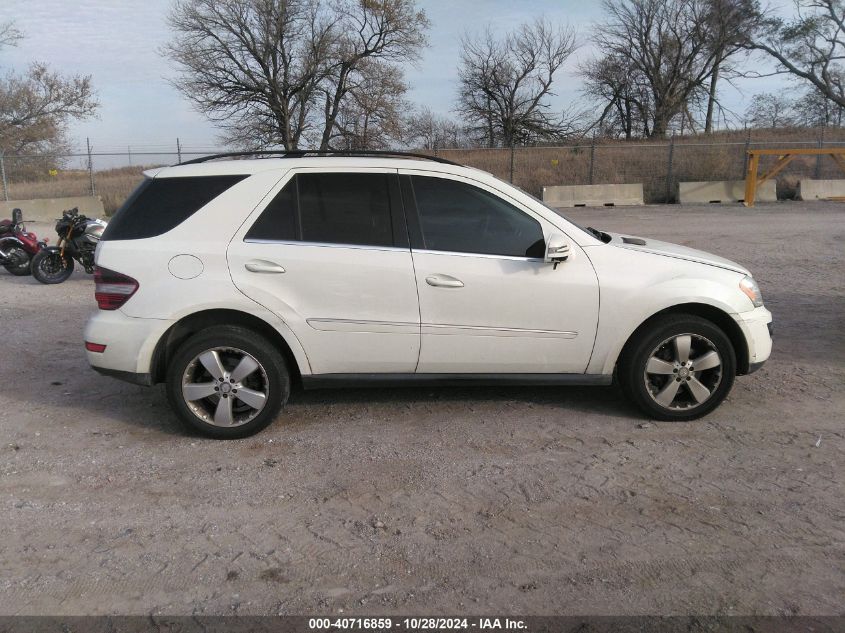 2011 Mercedes-Benz Ml 350 4Matic VIN: 4JGBB8GB1BA739623 Lot: 40716859