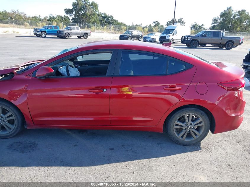 2018 HYUNDAI ELANTRA SEL - 5NPD84LF6JH245214