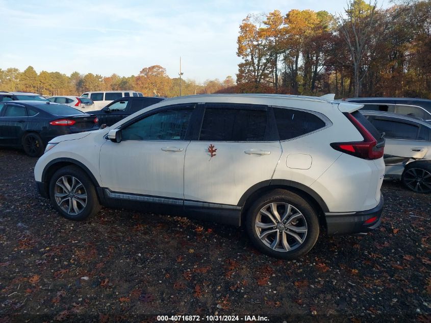 2022 Honda Cr-V Awd Touring VIN: 2HKRW2H98NH652282 Lot: 40716872