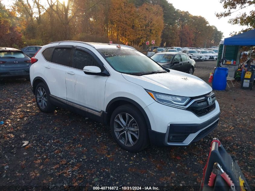 2022 Honda Cr-V Awd Touring VIN: 2HKRW2H98NH652282 Lot: 40716872